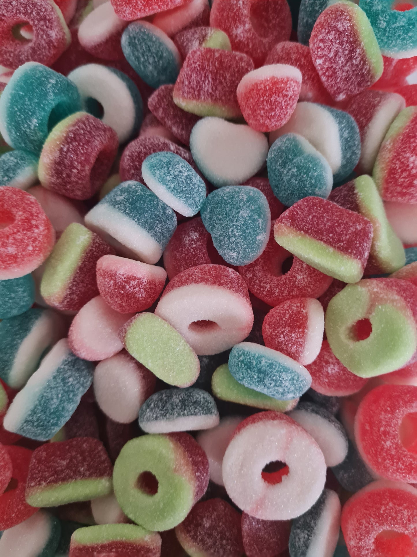 Mélange framboise pastèque sucré (100g)