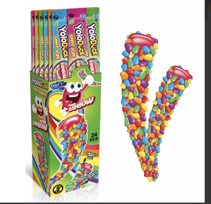 Stick perlé acidulé multi fruit( unité )