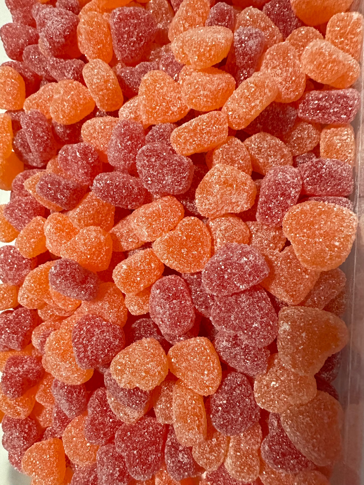 Mini coeur pêche sucré (100g)