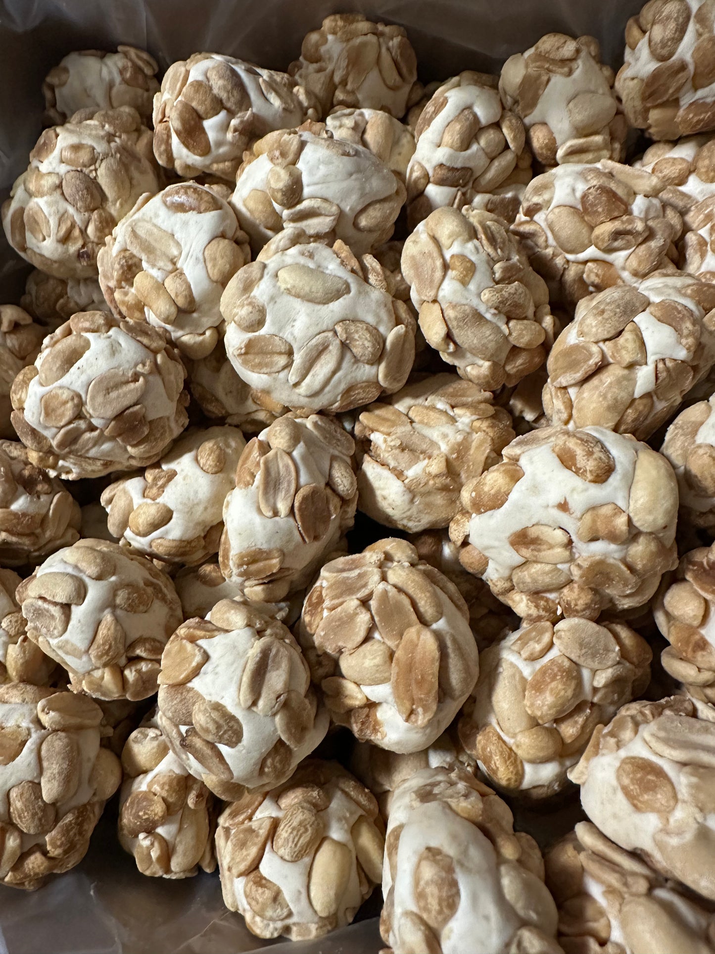 Boule de nougat cacahuète (lot de 5)