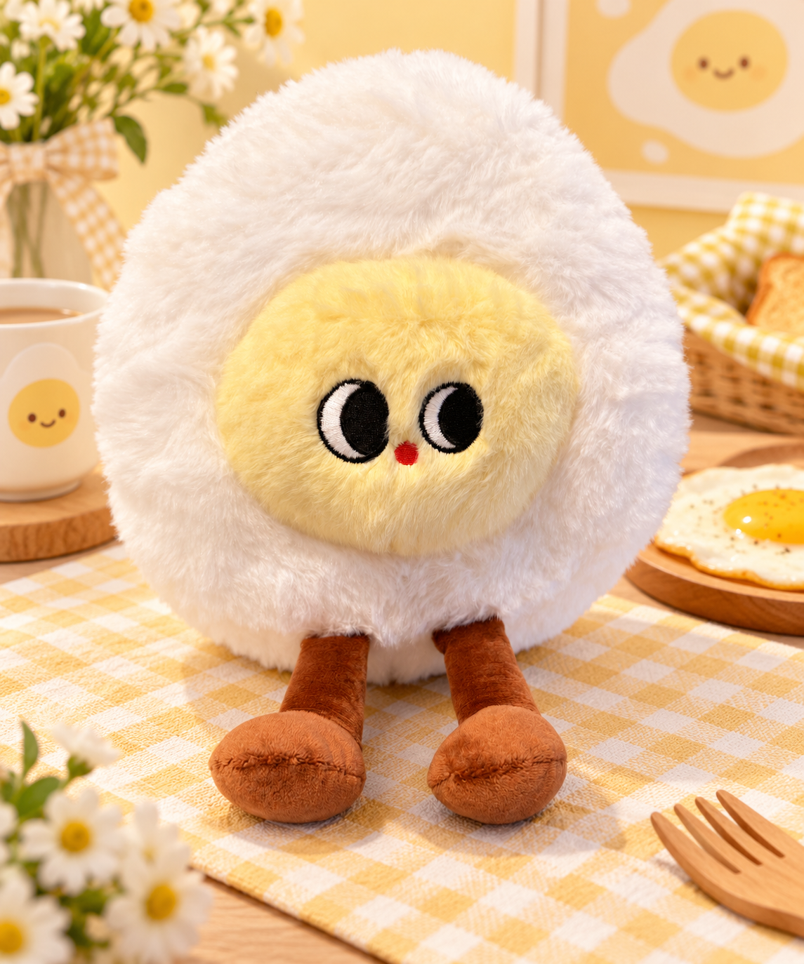 Peluche œuf (30cm)