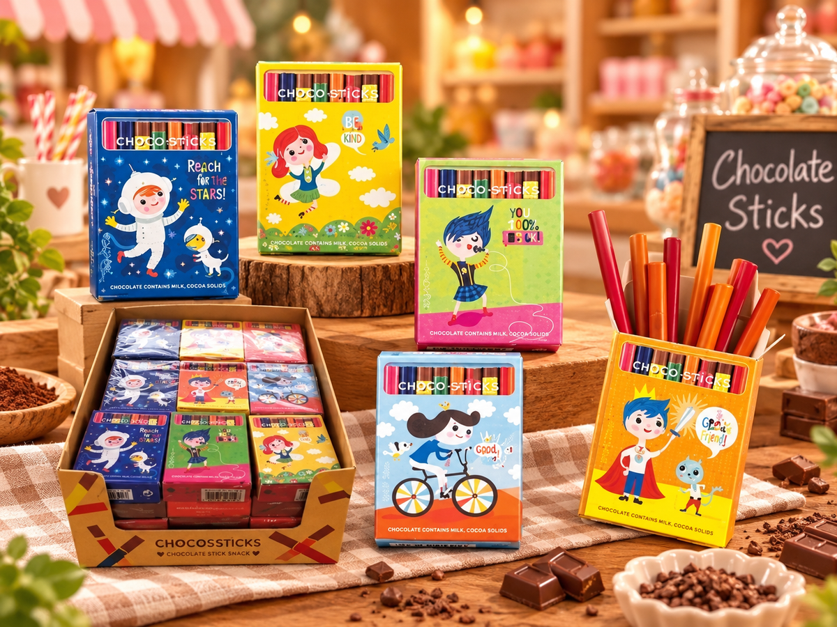 Crayon chocolat ( unité )