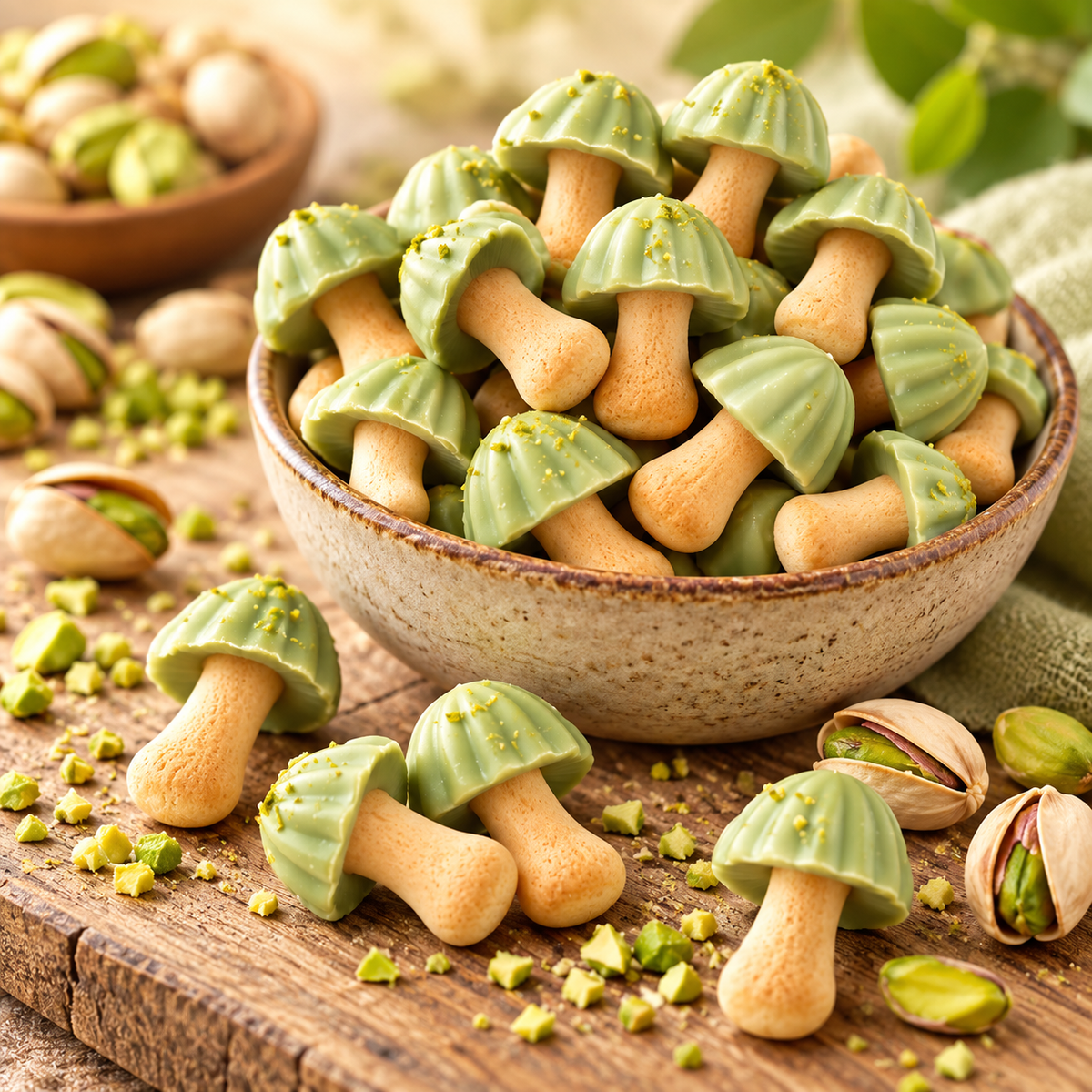 Champignon pistache (100g)
