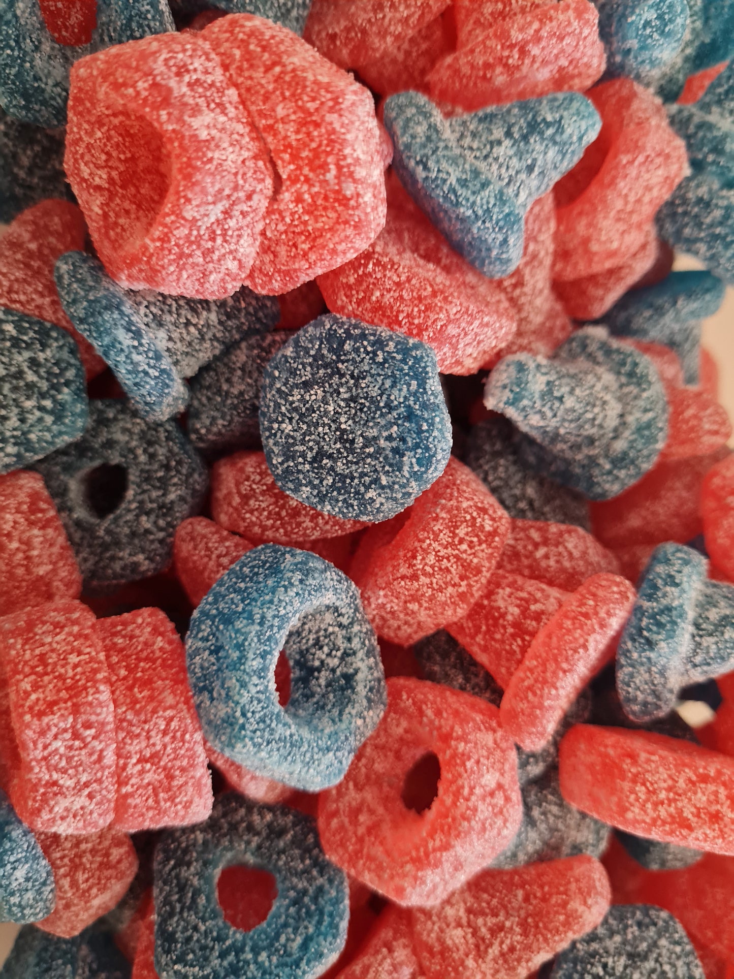 Vis super acide fraise et framboise (100g)