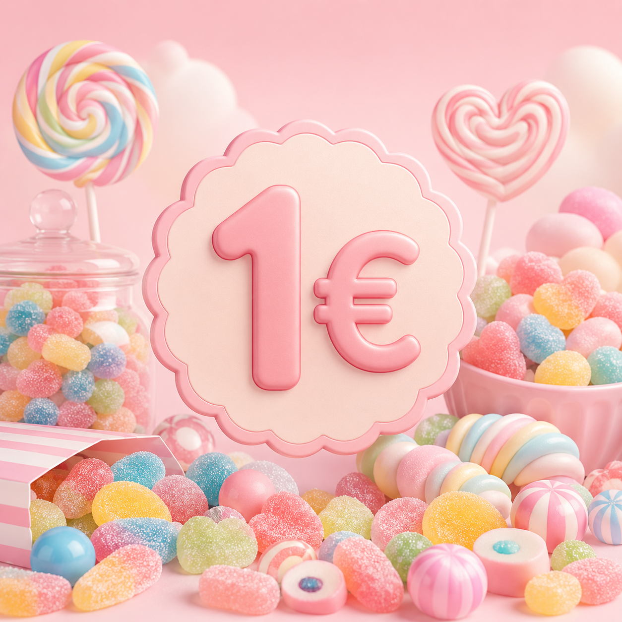 Bonbon à 1€