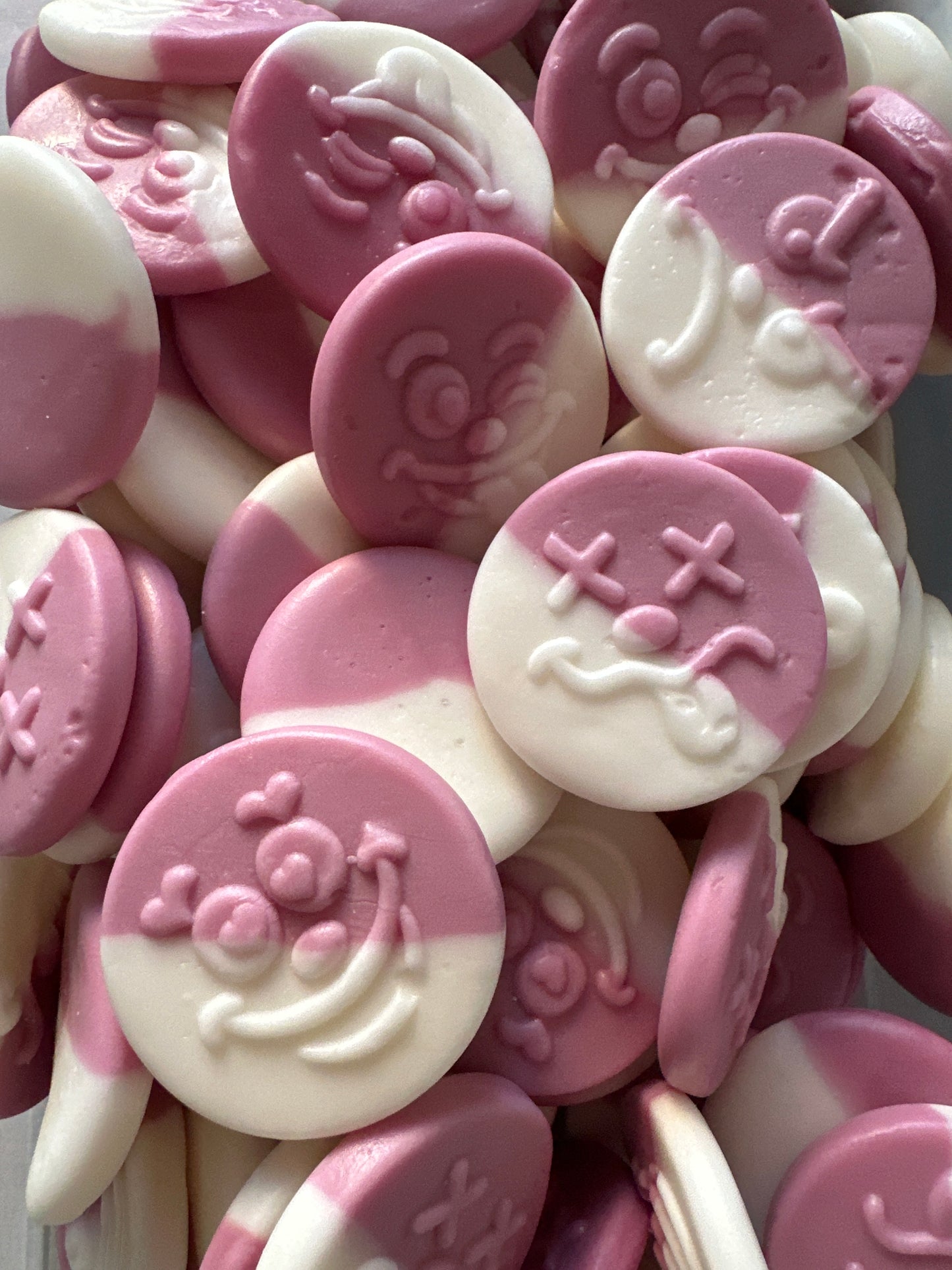 Smiley vanille framboise (100g)