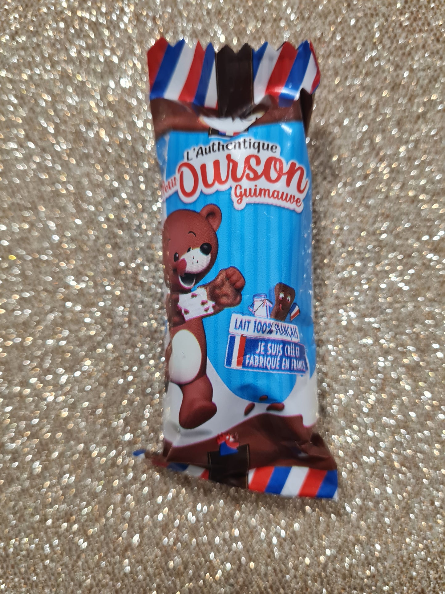 Ourson guimauve chocolat au lait(unité)