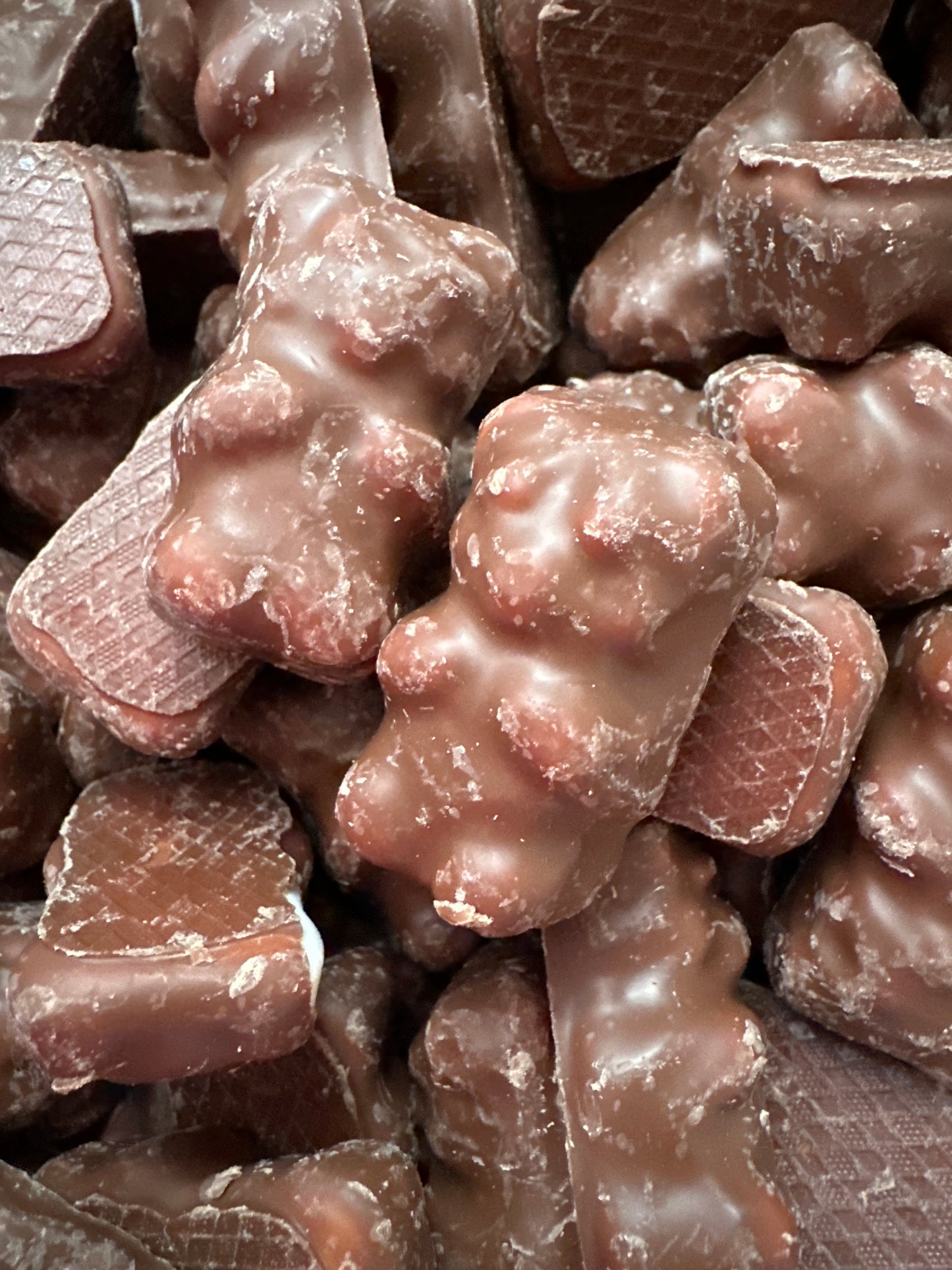 Ourson guimauve chocolat lait (lot de 5)