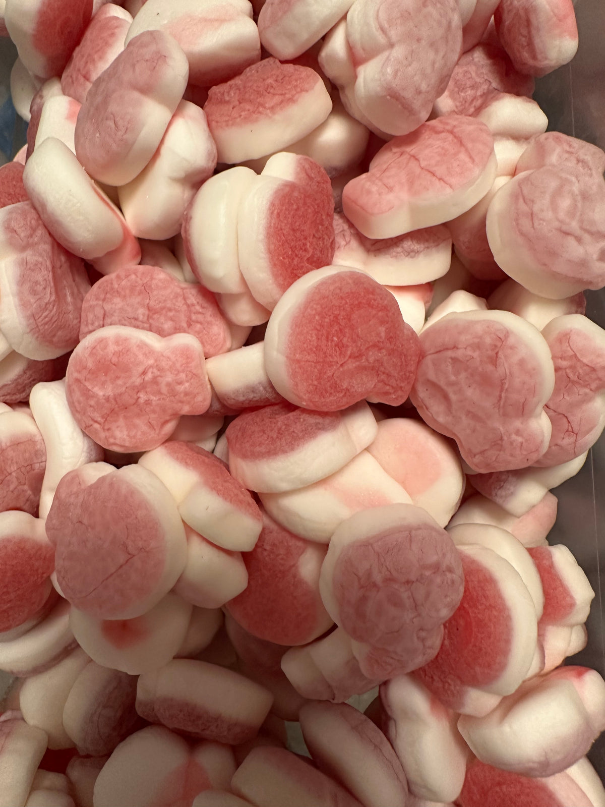 Crâne fourrés fraise (100g)