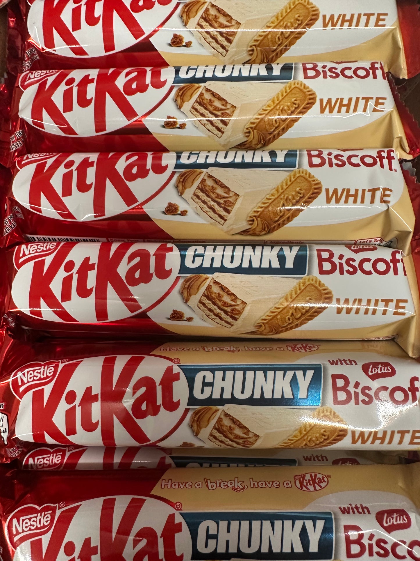 Kit kat chocolat blanc spéculos