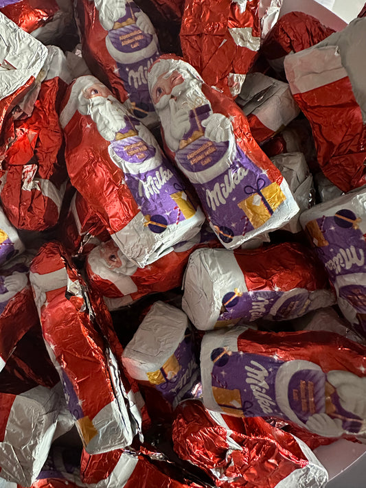 Mini père Noël Milka