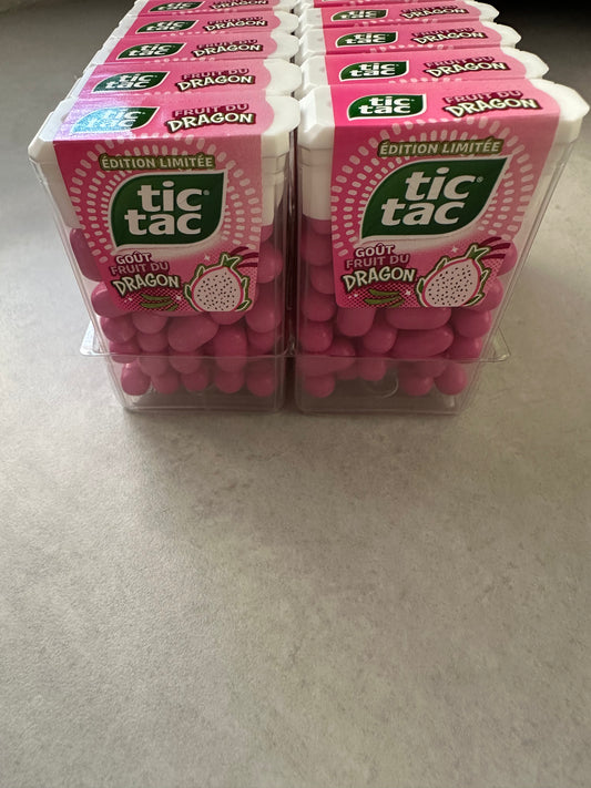 Tic tac fruit du dragon