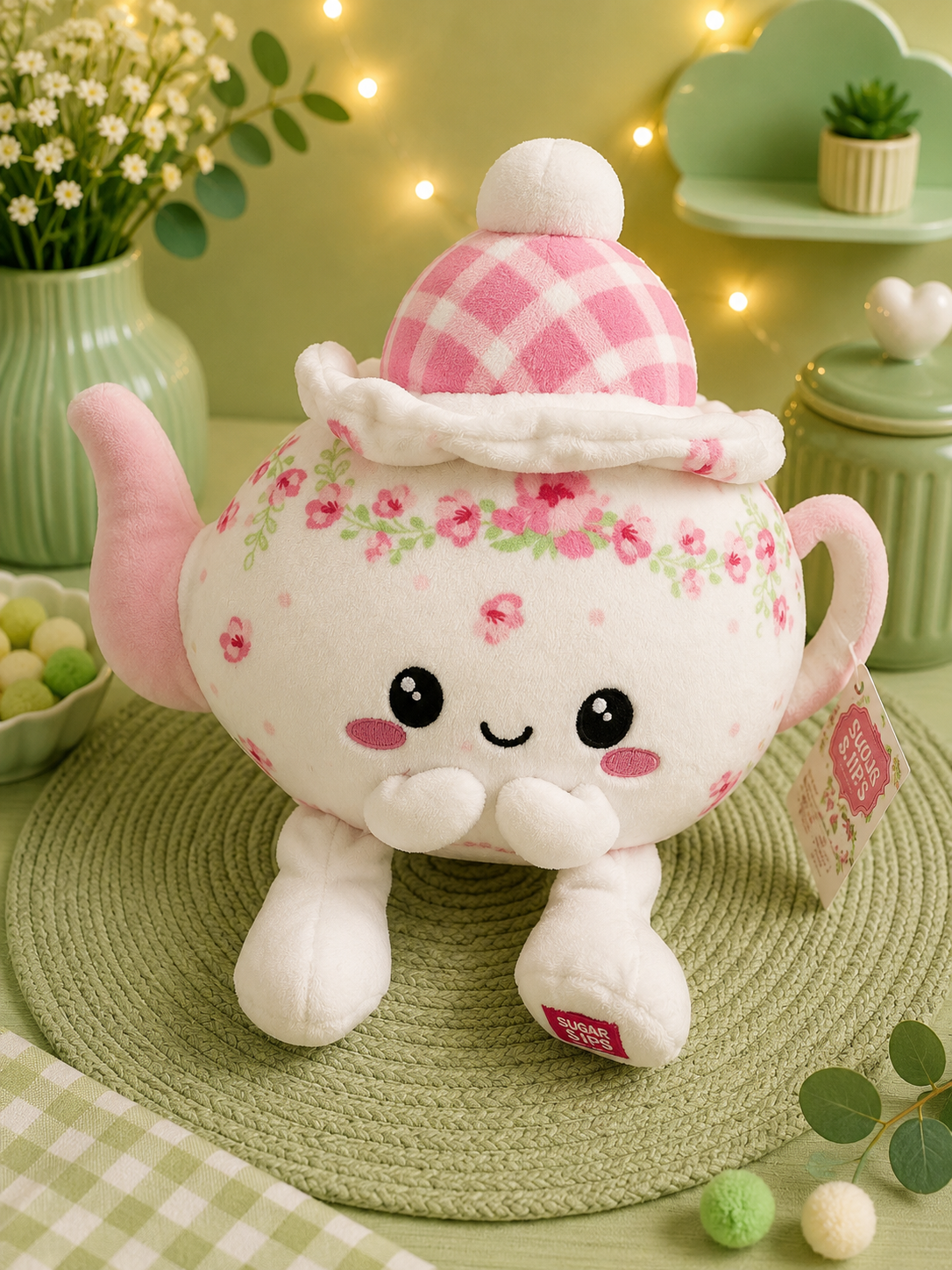 Peluche tea time ( 6 modèles au choix )
