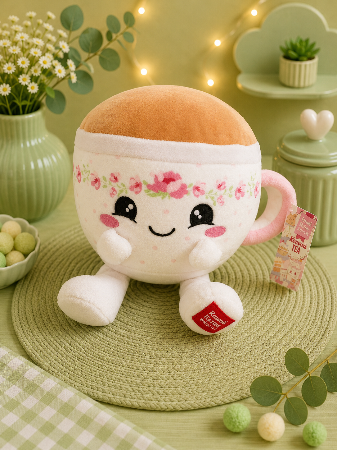 Peluche tea time ( 6 modèles au choix )