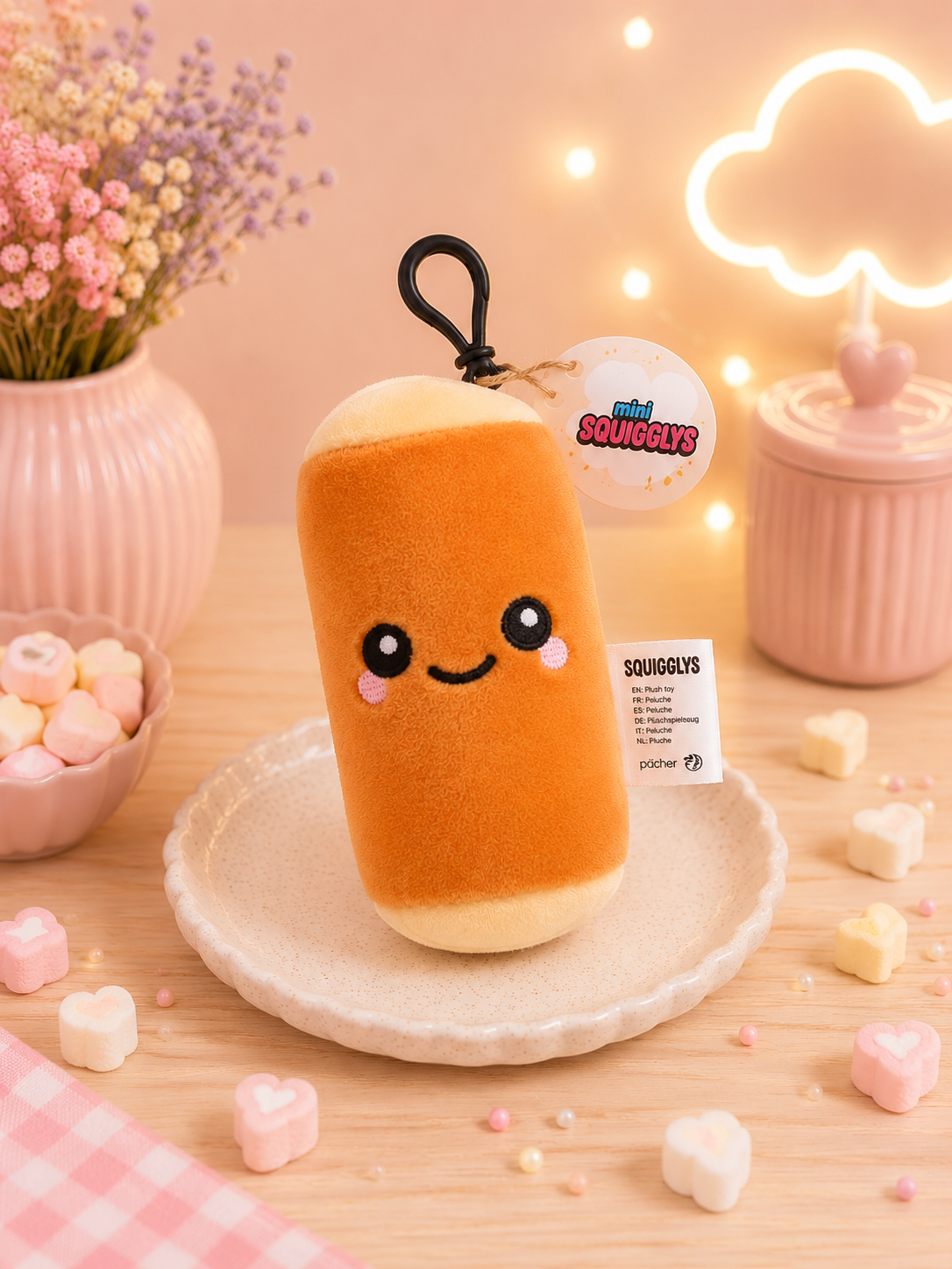 Peluche pain au chocolat