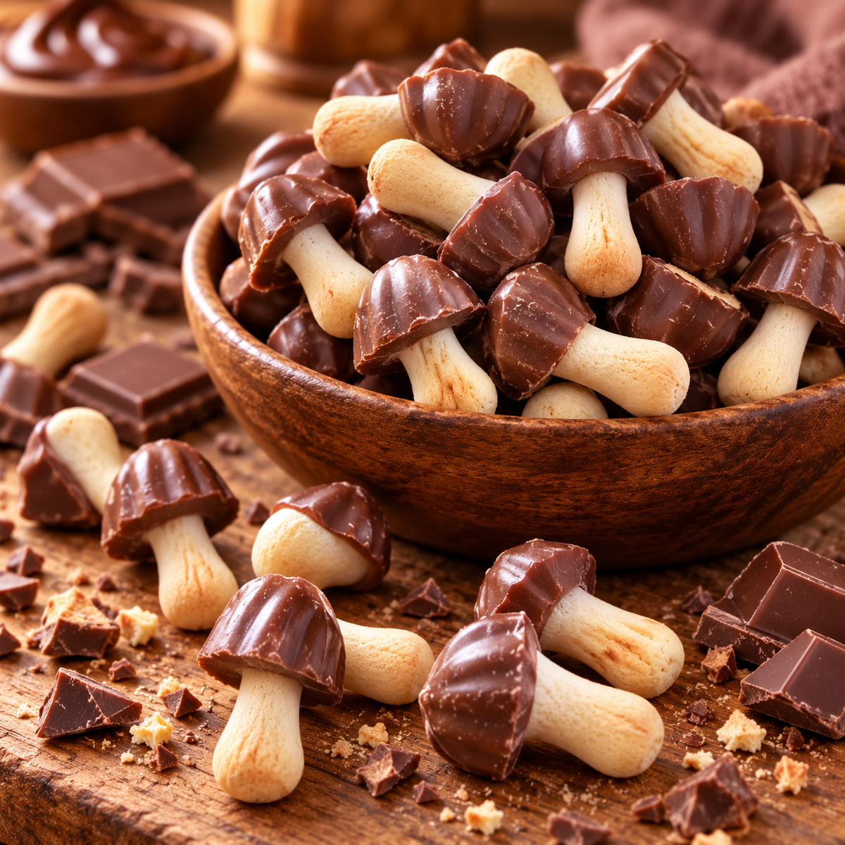 Champignon chocolat (100g)