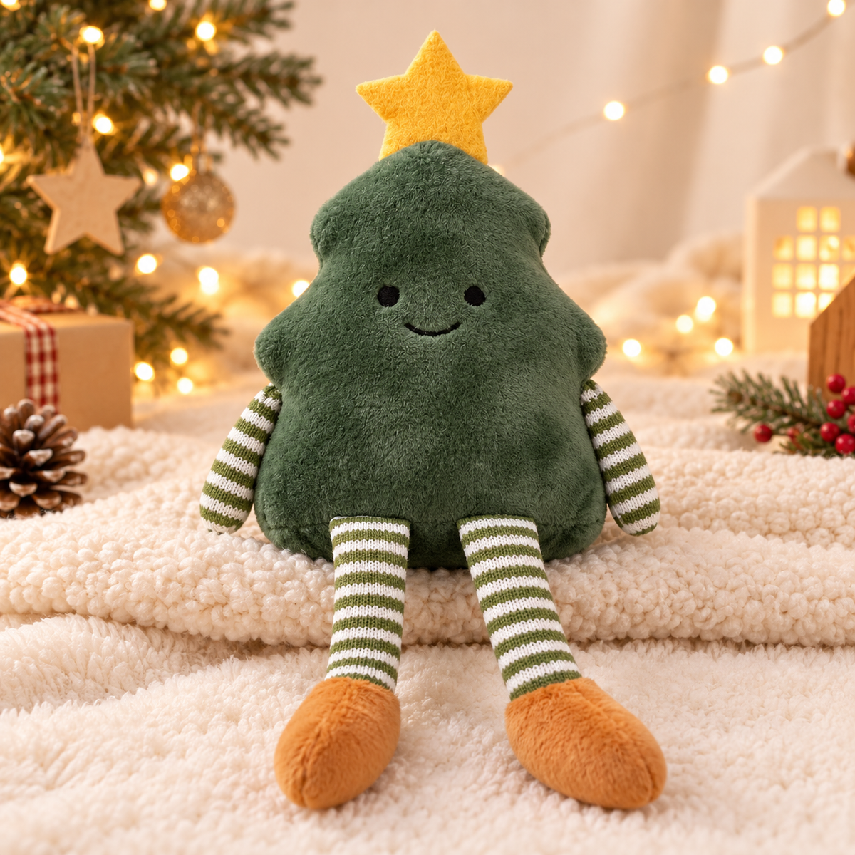 Peluche sapin de Noël