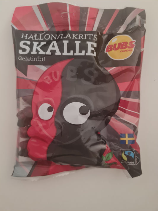 Bubs reglisse , fruit rouge ( le sachet )
